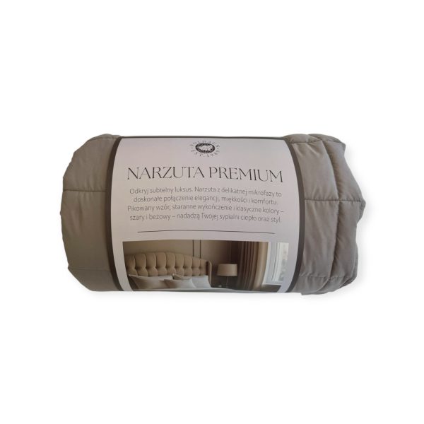 Narzuta PREMIUM 160x220 beżowa - obrazek 3